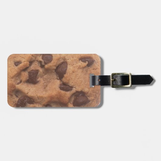 Chocolate Chip Cookie Bagagelabel (Voorkant horizontaal)