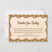 Chocolate Chip Cookie Books for Baby Insert Bedankkaart (Voorkant)
