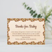 Chocolate Chip Cookie Books for Baby Insert Bedankkaart (Staand voorkant)