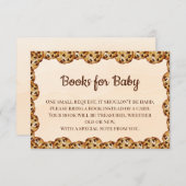 Chocolate Chip Cookie Books for Baby Insert Bedankkaart (Voorkant / Achterkant)