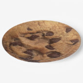 Chocolate Chip Cookie Borden Papieren Bordje (Gekanteld)