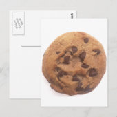 Chocolate Chip Cookie Briefkaart (Voorkant / Achterkant)