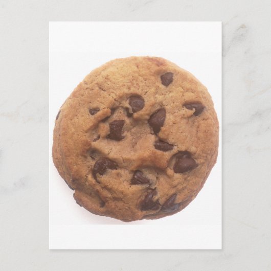 Chocolate Chip Cookie Briefkaart (Voorkant)