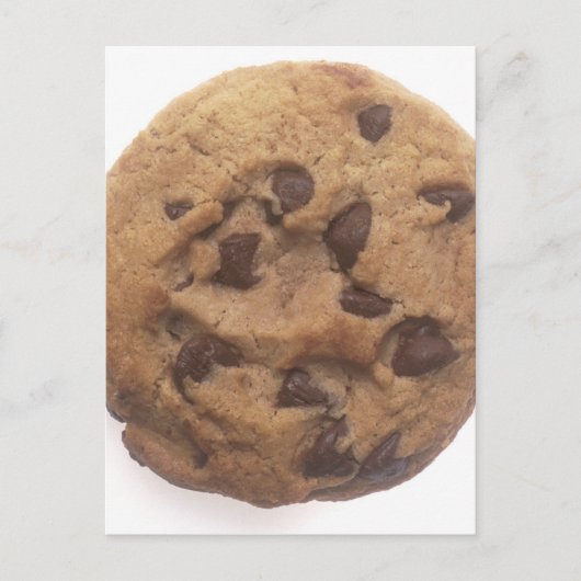 chocolate-chip-cookie- briefkaart (Voorkant)