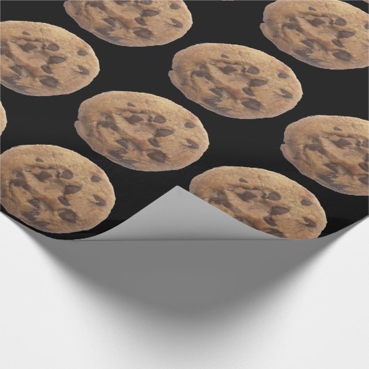 Chocolate Chip Cookie Cadeaupapier (Hoek)