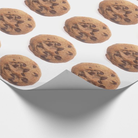 Chocolate Chip Cookie Cadeaupapier (Hoek)