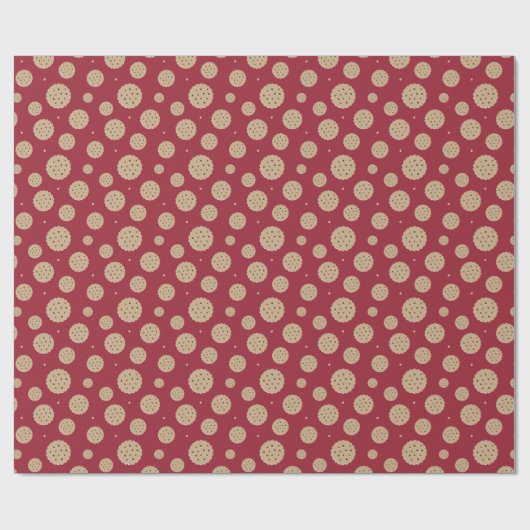 Chocolate Chip Cookie Cadeaupapier (Vlak)