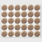 chocolate-chip-cookie- cadeaupapier (Vlak)
