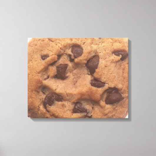 Chocolate Chip Cookie Canvas Afdruk (Voorkant)