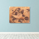 Chocolate Chip Cookie Canvas Afdruk (Insitu (Houten vloer))