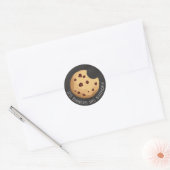 Chocolate Chip Cookie Chalkboard Birthday Sticker (Envelop)