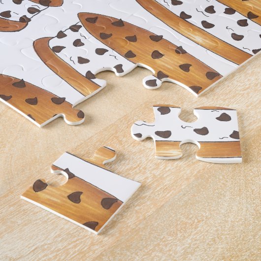 Chocolate Chip Cookie Chipwich Ice Cream Sundae Legpuzzel (Zijkant)