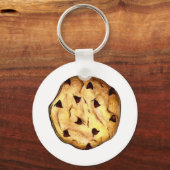 Chocolate Chip Cookie Cookies Foodie Sleutelhanger (Voorkant)