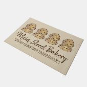 Chocolate Chip Cookie Dough Bakery Pastry Chef Deurmat (Schuin)