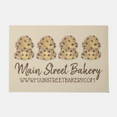 Chocolate Chip Cookie Dough Bakery Pastry Chef Deurmat (Voorkant)