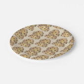 Chocolate Chip Cookie Dough Bakery Pastry Chef Papieren Bordje (Gekanteld)