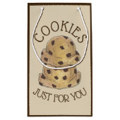 Chocolate Chip Cookie Dough Cookie Cookie Just for Klein Cadeauzakje (Achterkant)