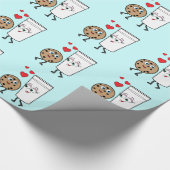 Chocolate Chip Cookie en Milk Cadeaupapier (Hoek)