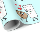 Chocolate Chip Cookie en Milk Cadeaupapier (Rol Hoek)