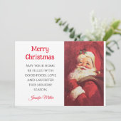 Chocolate Chip Cookie Exchange Recipe Kerstmis Feestdagenkaart (Staand voorkant)