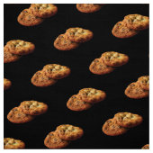 Chocolate Chip Cookie Fabric Stof (Swatch)