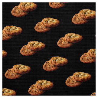 Chocolate Chip Cookie Fabric Stof