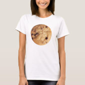 Chocolate Chip Cookie Foto T-shirt (Voorkant)