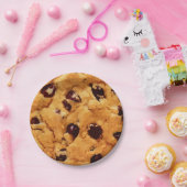 Chocolate Chip Cookie Funny Birthday Party Papieren Bordje (Feest)
