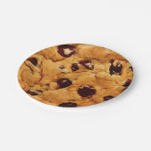 Chocolate Chip Cookie Funny Birthday Party Papieren Bordje (Gekanteld)
