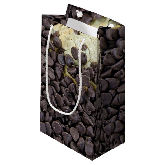 Chocolate Chip Cookie Happiness Klein Cadeauzakje (Voorkant Gekanteld)