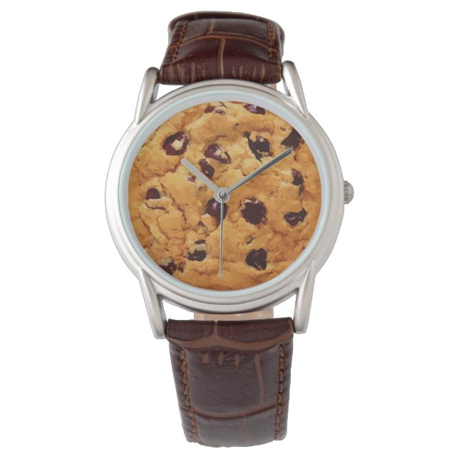 Chocolate Chip Cookie Horloge (Voorkant)