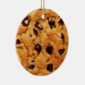Chocolate Chip Cookie Keramisch Ornament (Rechts)