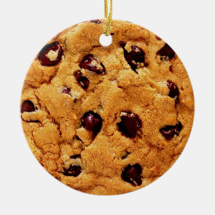 Chocolate Chip Cookie Keramisch Ornament