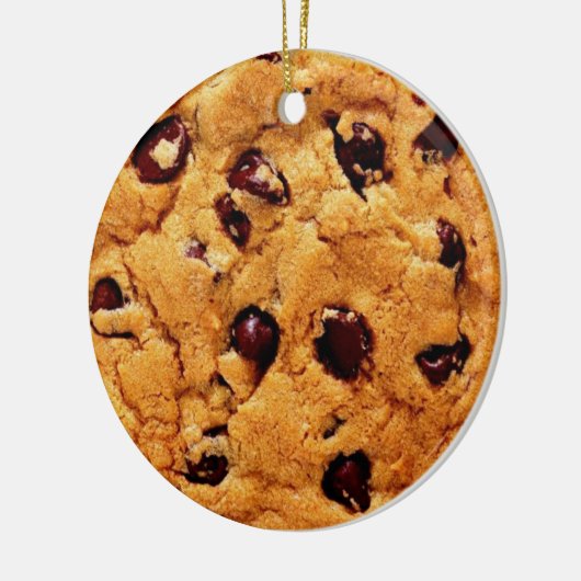Chocolate Chip Cookie Keramisch Ornament (Links)