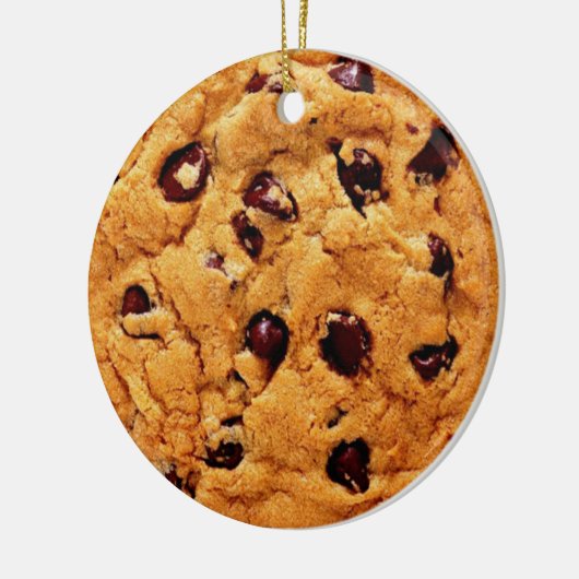 Chocolate Chip Cookie Keramisch Ornament (Links)