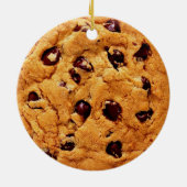 Chocolate Chip Cookie Keramisch Ornament (Achterkant)