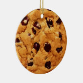 Chocolate Chip Cookie Keramisch Ornament (Rechts)