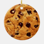 Chocolate Chip Cookie Keramisch Ornament (Achterkant)