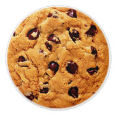 Chocolate Chip Cookie Keramische Knop (Voorkant)