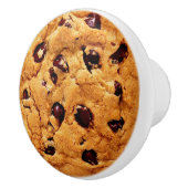 Chocolate Chip Cookie Keramische Knop (Rechts)