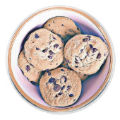 Chocolate Chip Cookie Kitchen Cabinet Knob Keramische Knop (Voorkant)