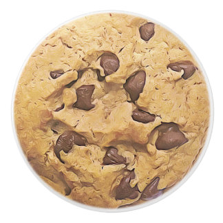 Chocolate Chip Cookie Kitchen Cabinet Knob Keramische Knop