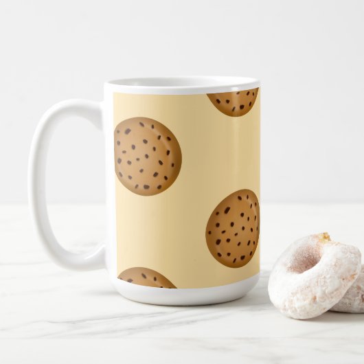Chocolate Chip Cookie  Koffiemok (Met donut)