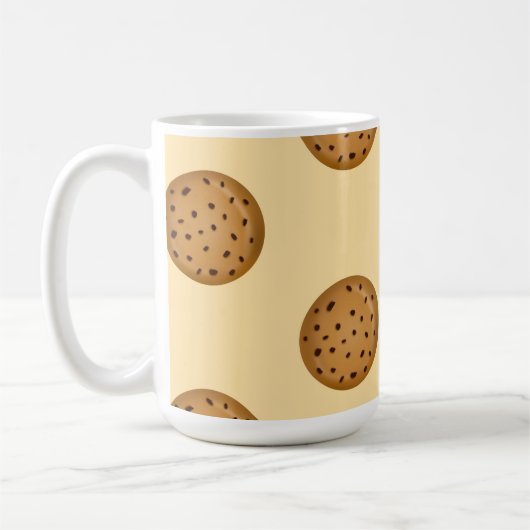 Chocolate Chip Cookie  Koffiemok (Links)