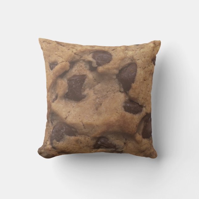 Chocolate Chip Cookie Kussen (Voorkant)