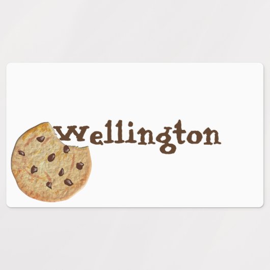 Chocolate Chip Cookie Labels (Design 2)