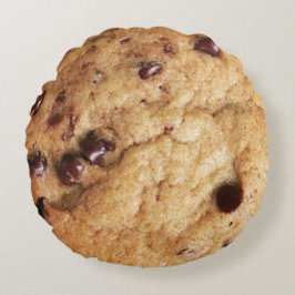 Chocolate Chip Cookie Lover Rond Kussen
