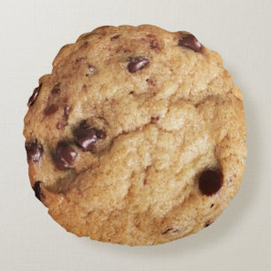 Chocolate Chip Cookie Lover Rond Kussen