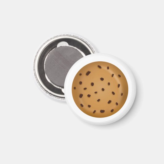 Chocolate Chip Cookie  Magneet (Voorkant / Achterkant)