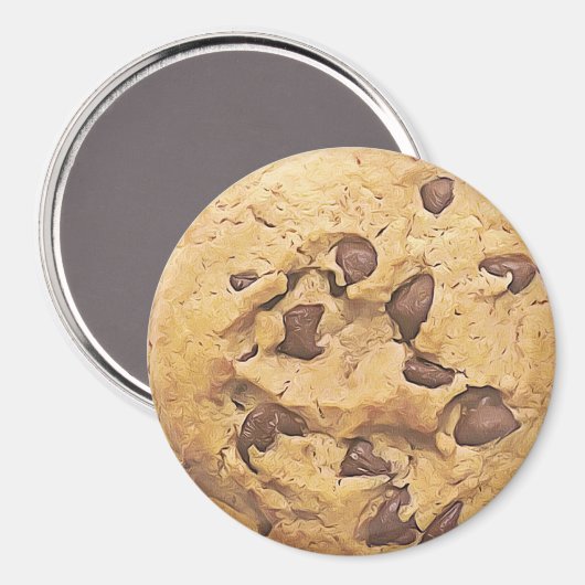 Chocolate Chip Cookie Magnet (Voorkant / Achterkant)